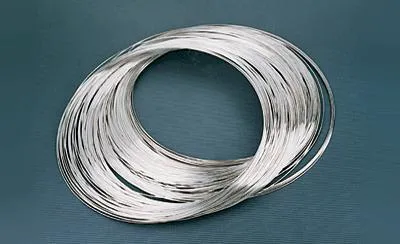 Silvery White Corrosion Resistant Alloy of Titanium Coil Wire for Medical